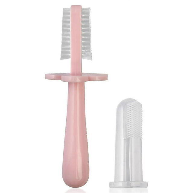 Baby Toothbrush, Safety First Innovative Design Easy Clean Care, Patented Ridges Design Ultra Soft Bristles For Gentle And Effective Gum Massage