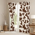 thumbnail image 3 of Homewish Cow Print Girl Boy Black Out Curtains,Farmhouse Animal Curtains Pack of 2 (42x63 Each),Abstract Geometric Bedroom Curtains,Super Cozy Room Decor, 3 of 6