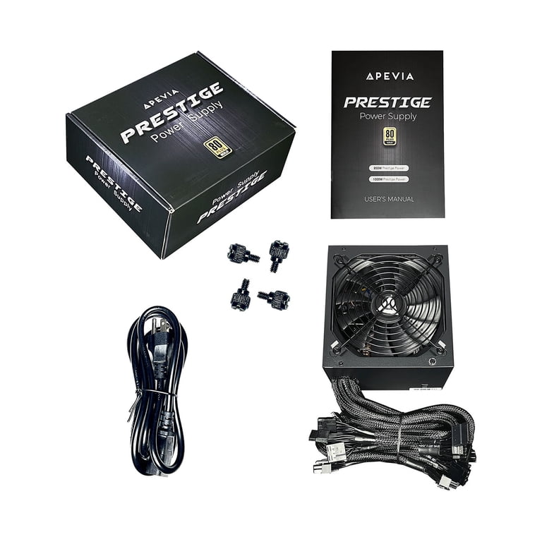 Apevia ATX-PR850W PCIe 5.0 & ATX 3.0 Ready Prestige 850W 80+ Gold