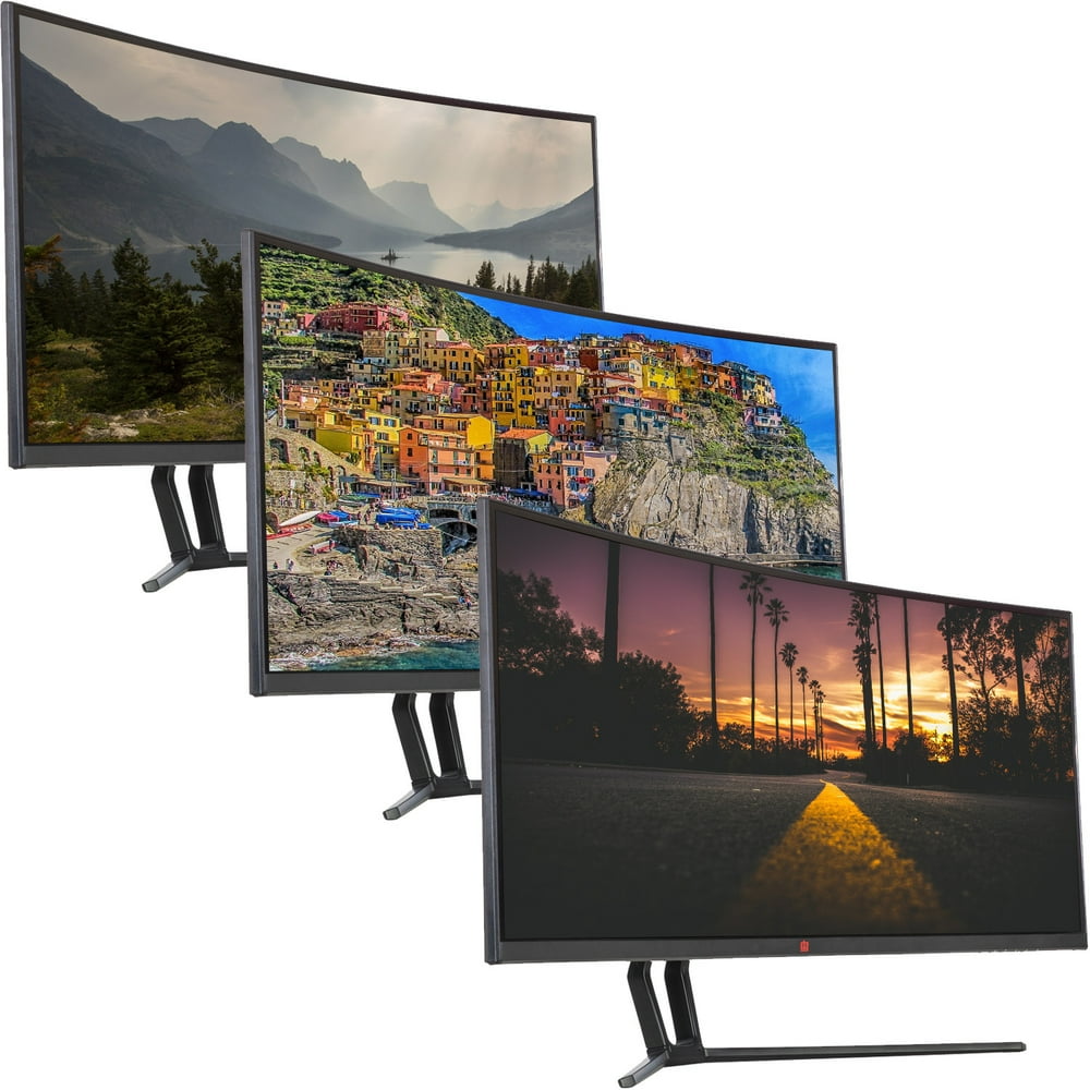 Deco Gear 3Pack 35inch Curved Ultrawide LED Gaming Monitor 219