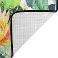 thumbnail image 5 of SKYSONIC 72x48in Watercolor Cactus Flower Area Rug, Non-Slip Floor Carpet for Indoor Living Dining Room and Bedroom Area, 5 of 7