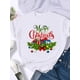 thumbnail image 2 of Camiseta con estampado de feliz navidad para mujer, ropa de vacaciones de los años 90, camisetas de año nuevo, camiseta gráfica, regalo de tendencia, 2025, 2 of 5