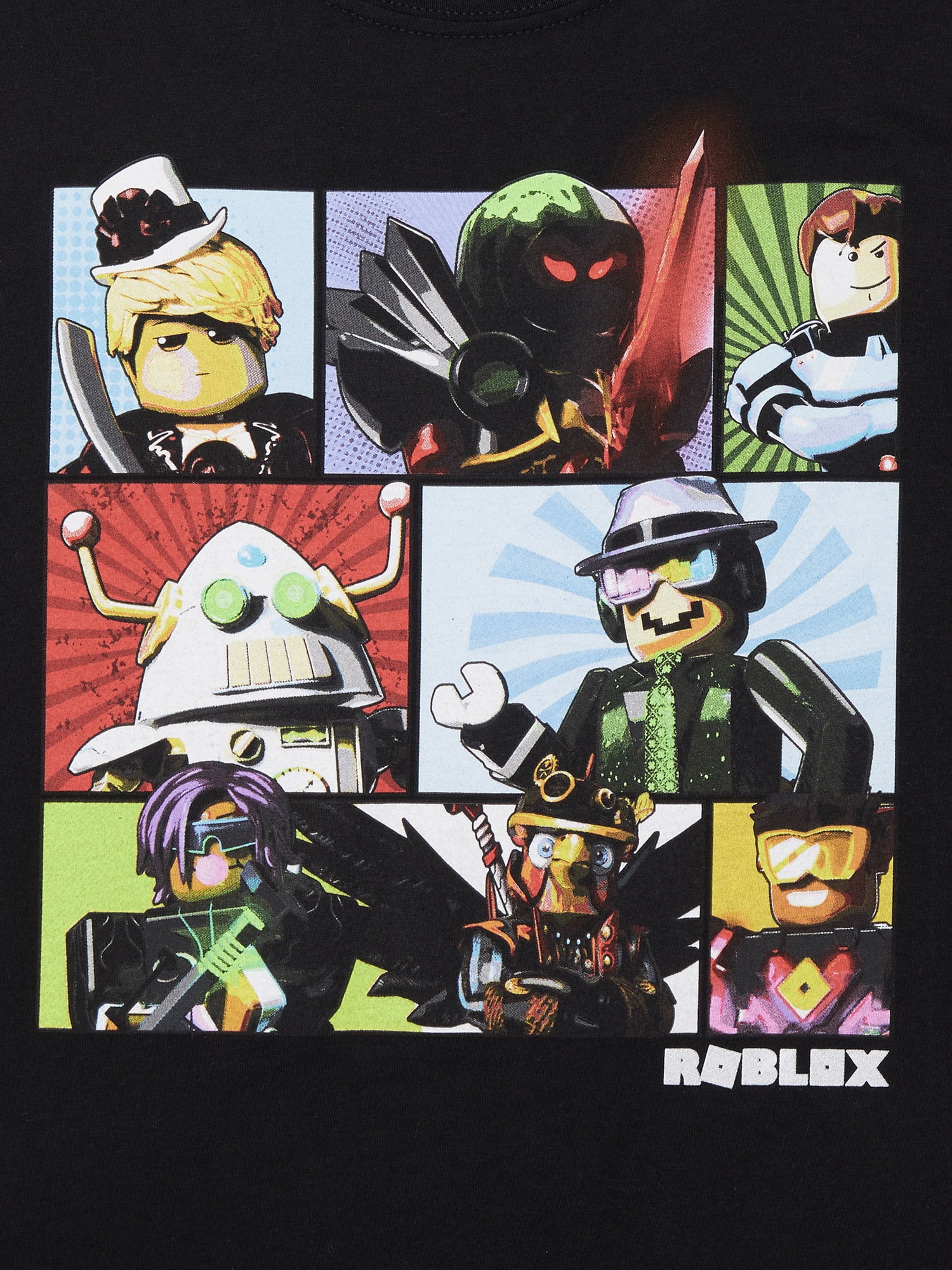 Boys Roblox Characters Graphic T-Shirt 2-Pack, Size 4-18 