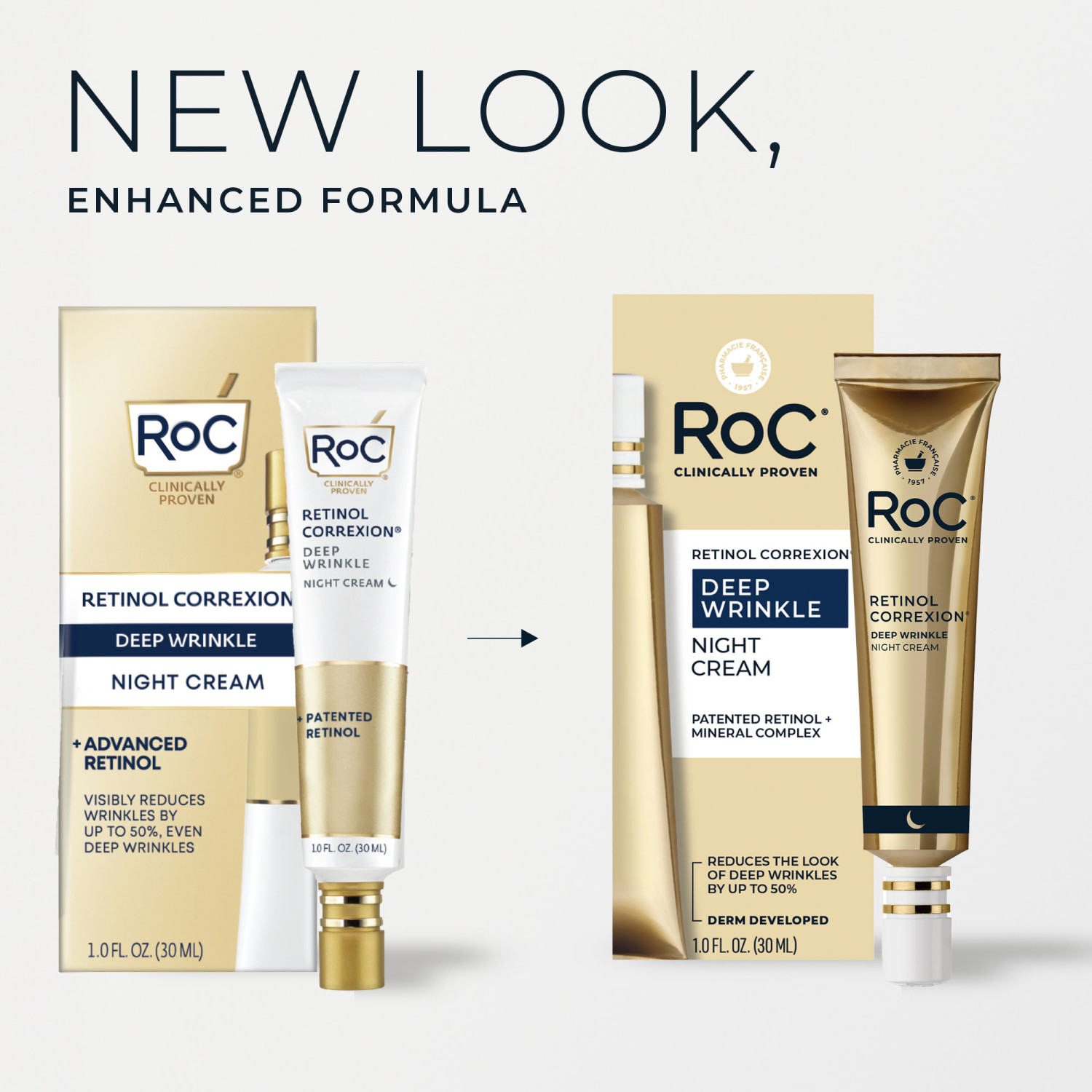 RoC Retinol Correxion Anti-Aging Night Face Moisturizer, 1 oz photo 2