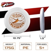 Wham-O Frisbee Official Ultimate 175g Flying Disc, 10.75 Inch, Professional Training, for Competition and Outdoor Fun -2 Pack