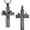Customize, variant on Urn Necklaces for Ashes for Women Men - Cremation Cross Necklace for Ashes Cross Urns Locket Pendant Ashes Holder Stainless Steel Memorial Jewelry-With Me Always