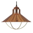 thumbnail image 2 of Kenroy Home 66349COP Harbour 16 Inch Pendant- Copper Finish, 2 of 6