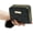 Black, variant on Women's Mini Quilted Coin Purse Diamond Stitch PU Leather Wallet With Double Layer & Breathable Design