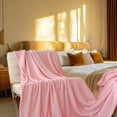 thumbnail image 3 of Super Soft Throw Blanket 150x200cm Warm Fleece Solid Blanket for Sofa Bed & Office, Thick & Plush Cozy Home Decor, Machine Washable, 3 of 6