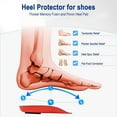 thumbnail image 3 of MSHUN Plantar Fasciitis Relief Arch Support Shoe Inserts for Women and Men, Heel Cup for Heel Pain Relief, Achilles Tendonitis Relief and Max Anti-Shock, Heel Pads for Heel Spur Relief and Heel Lift, 3 of 7