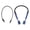 Blue, variant on YAHHU K7 Waterproof Bone Conduction Headphones Open Ear MP3 Player 16GB Blue