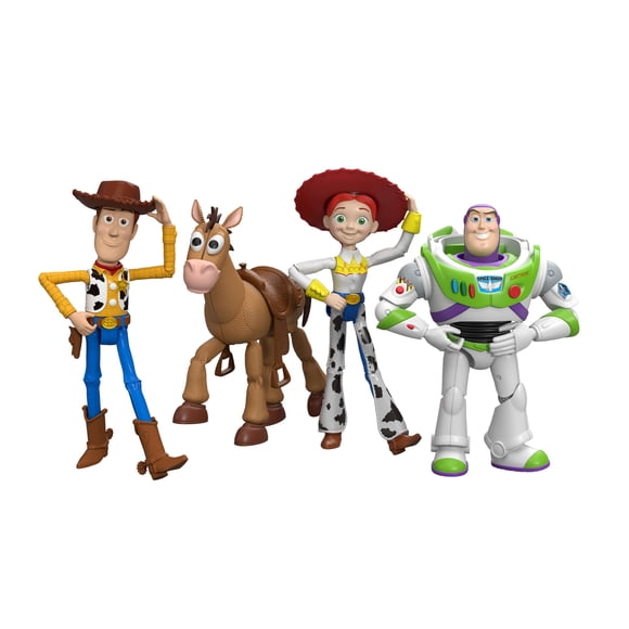 Figura de Acción Mattel Pixar Paquete de Personajes Principales 7 Pulgadas