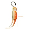 thumbnail image 3 of 3pcs Key Chains Crab Claw Shape Keychain Bag Pendant Fried Shrimp Key Ornament, 3 of 5