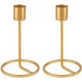 thumbnail image 2 of Metal Taper Candle Holders Fit 1 Inch Taper Candle Decorative Candle Stand Candlestick Home Decor, 2 of 4