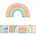 thumbnail image 1 of Rainbow Ceramic Money Bank: Decorative Coin Jar for Savings and Gifts, 1 of 2