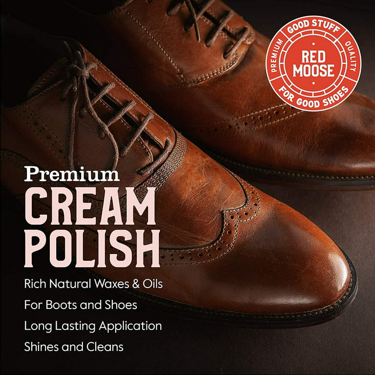 FootFitter Premium Shoe Cream Polish, 1.5 oz.