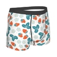 thumbnail image 4 of Uemuo Floral Strawberr Pattern Men's Boxer Briefs,Trunk Anti-Chafing,Comfortable, Durable, and Stylish Underwear-Large, 4 of 9