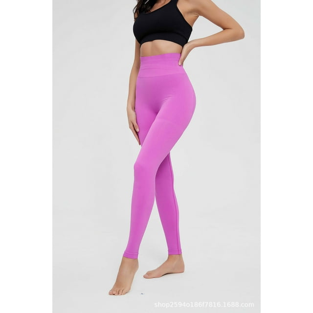 Pantalones de yoga, ropa deportiva para mujer, pantalones deportivos, pantalones deportivos ajustados sin costuras Peach Hip para correr