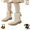 Beige, variant on Girls Bow Boots Cute Fashion Ankle Boots Elegant Princess Booties