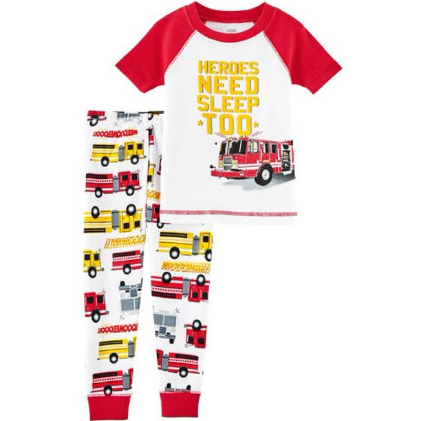 Baby Toddler Boy 2 Piece Cotton Pajama Set