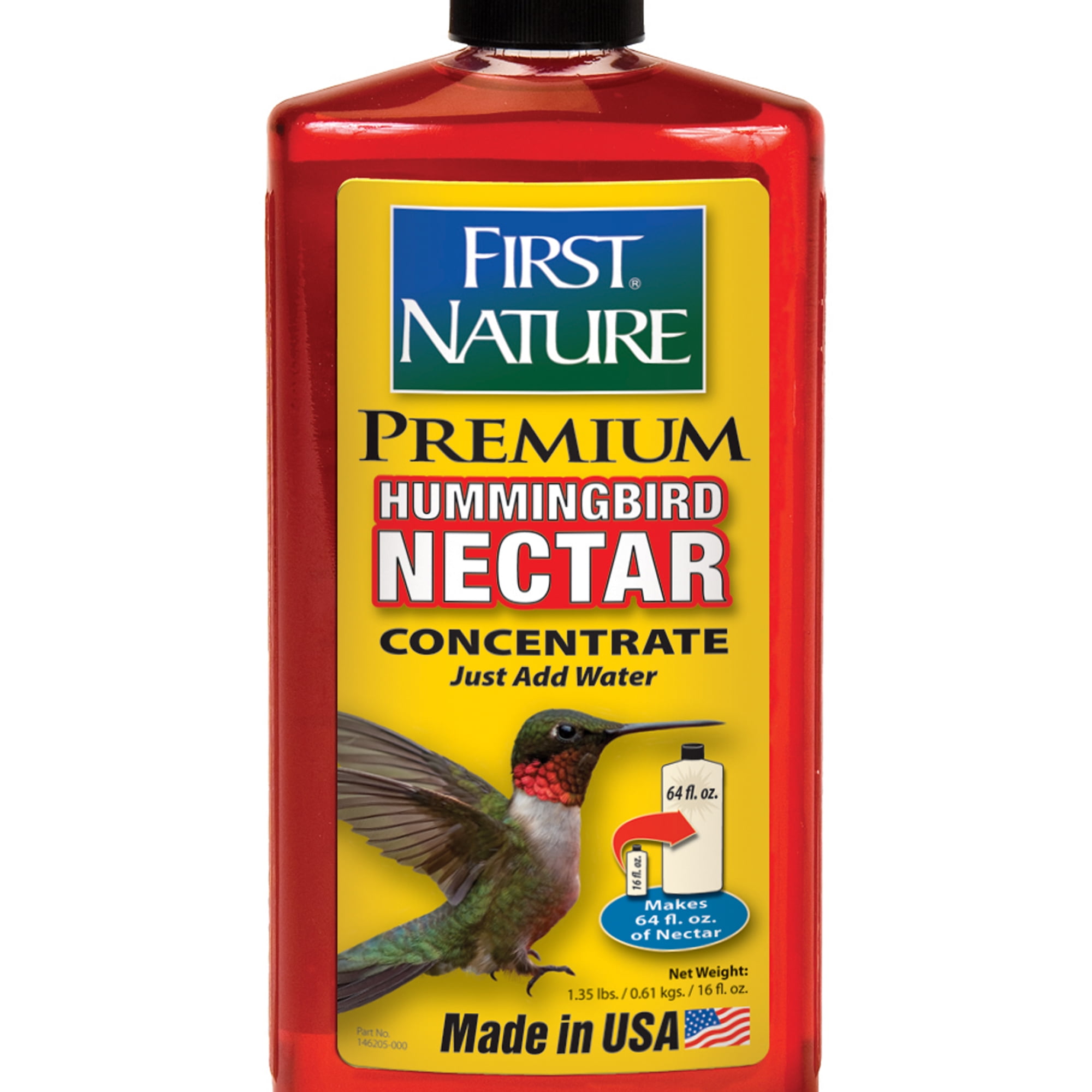Details about   Hummingbird Feeder Nectar Food Concentrate Powder 16 Fl Oz Water Mix Garden Bird 