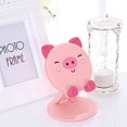 thumbnail image 5 of Desktop Bracket Storage Abs for Home Mobile Support Silicone Animal Pig Mounts Stand Foldable Shelf Desk Office Smartphones Cartoon Dock Cute Tablet Shaped Smartphone, 5 of 5
