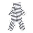 thumbnail image 1 of Pijamas De Perro A Rayas Mono De Perro De Cuello Alto De 4 Patas Fino De Verano Lindo De Moda para Interiores Y Exteriores S, 1 of 5