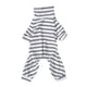 thumbnail image 2 of Pijamas para Perros a Rayas Ropa para Perros Mono de Perro de Cuello Alto de 4 Patas Fino de Verano a la Moda para Interiores y Exteriores ANGGREK  Otros, 2 of 8