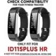 thumbnail image 4 of Replacement Bands for Fitness Tracker Smart Watch, Compatible with VeryFit Pro ID115plus HR, Adjustable Wristband, 4 of 4