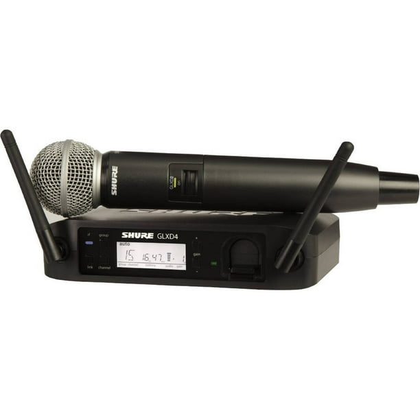 Shure GLXD Digital Wireless System for SM58 Handheld Microphone
