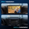 thumbnail image 3 of Radio de coche WonVon 10.2" con cámara GPS Android 13 de 2 GB+64 GB, 3 of 9