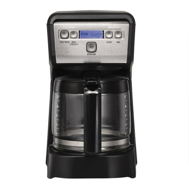 Hamilton Beach 12 Cup Compact Programmable Coffee Maker 46200C