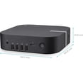 thumbnail image 4 of ASUS Chromebox 5a Mini Desktop Computer in Black - CHROMEBOX5a-S5081UNE, 4 of 11