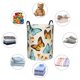 thumbnail image 4 of Fotbe Butterflies Cesto de Ropa con Asas, Cesto Impermeable de Gran Capacidad, Bolsa de Lavado para Dormitorio, Cesto de Ropa con Ruedas y Asas-Small, 4 of 6