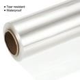 thumbnail image 3 of Uxcell 115ft x 33in Wrap Wrapper Wrapping Paper 2.5 Mil Thick, Clear 1 Roll, 3 of 4