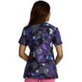 thumbnail image 3 of Tooniforms Scrubs Top For Women V-Neck TF629, 3 of 7
