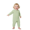 thumbnail image 4 of Baby Boys Thermal Romper Jumpsuit Soft Double Pajamas Bodysuit for Toddler Kids Cozy Outfit Sleepwear Playwear, 4 of 5