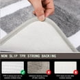 thumbnail image 4 of Aonewoe Bathroom Runner Rugs 20 x 55 Soft Absorbent Bath Rugs Non Slip Washable Bath Mat Long Carpet Runner for Bathroom, Tub and Shower, Grey, 4 of 7