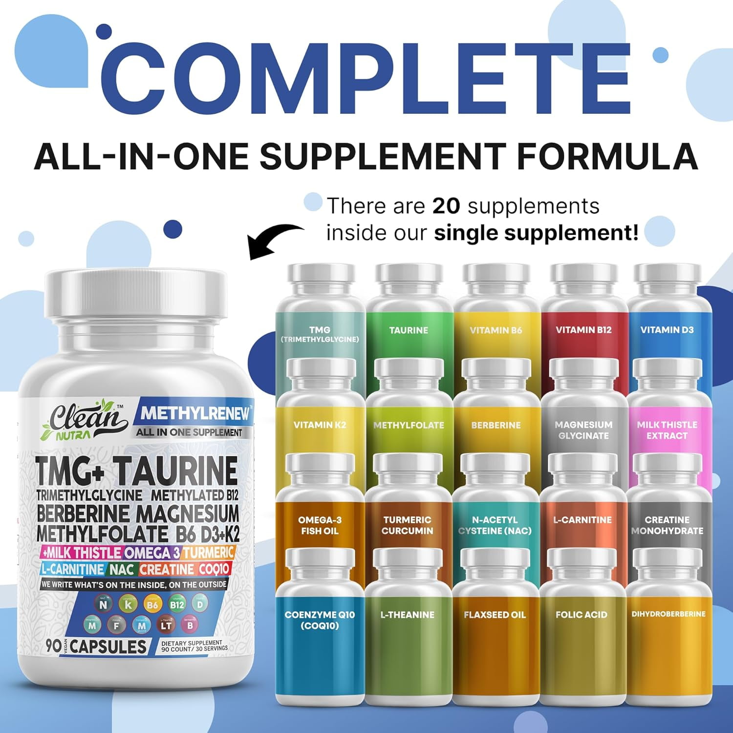 l carnitine 3000 cutler Co-Enzyme Q10 L-Carnitine Methylcobalamin Lycopene Multivitamin DHA Grape  Seeds L Arginine Green Tea Tablets Manufacturers main image 1