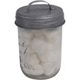 thumbnail image 3 of Galvanized Canister Handle Lid For Mason, Canning Jars (4 Pack, Wide Mouth), 3 of 6