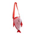 thumbnail image 1 of Bolsa de malla para playa de verano para niños, 25 x 18 x 15 cm, multiusos, para guardar juguetes de arena. Rojo, 1 of 8