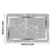 thumbnail image 3 of Modern Flannel Carpet Decorative Living Room Rug With Gradient Pattern Soft Floor Mat For Bedroom Bathroom Door Throws And Blankets for Sofa Large Living Room Rugs Small Blankets Throw Blanket Bed, 3 of 3
