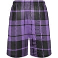 thumbnail image 3 of GZHJMY Buffalo Plaid Pajama Pants Short for Men, Lounge Pants Lightweight Men Pajama Bottoms with Drawstring Pockets, Christmas New Year Birthday Gifts, Large, 3 of 7