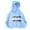 Blue, variant on Afdoent Girls Sweatshirt Kids Girl Sports Shirt Girl Casual Personality Hoodie Pullover With No Pocket Suitable For Fall Clothes