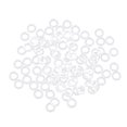 thumbnail image 1 of Unique Bargains 150pcs Rondelle de Joint Torique de Voiture en Caoutchouc de Silicone Blanc 5 x 1mm, 1 of 3