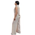 thumbnail image 3 of YARETNI MODA Conjunto Para Dama Pantalon Y Camisa Sin Mangas Rayado, 3 of 5