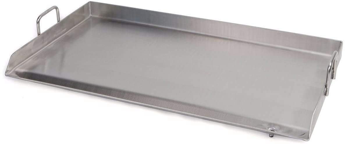 HEAVY 32" Wide Stainless Steel Flat Top Double Griddle Grill NEW 