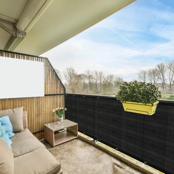 3ft x 50ft Heavy Duty Privacy Fence Screen with , Breathable Mesh for Yard Garden Backyard