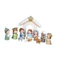 thumbnail image 4 of 12 Pieces Nativity Scene Figurine Set Resin Hand Painted Holiday Decoration for Home and Church Christmas Tabletop, 4 of 9