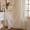 Beige-60"W x 84"L (Pack of 2), variant on Beige 60"W x 72"L (Pack of 2) Geometric Stripe Crochet Lace Tassel Window Curtains